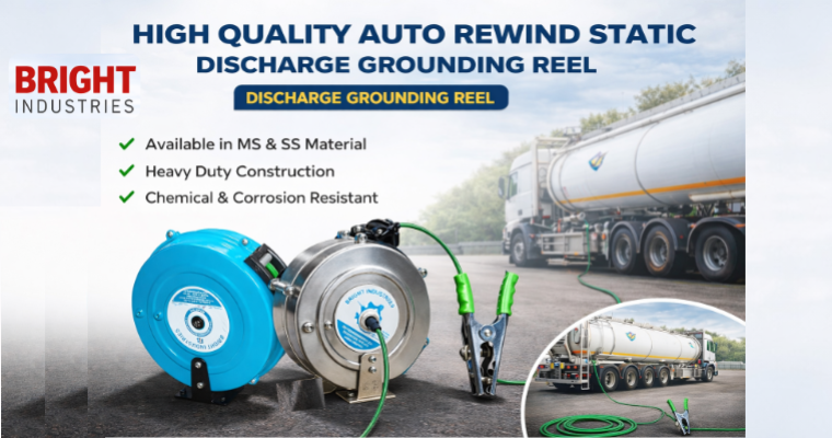 AUTO REWIND GROUNDING REEL (CLOSED MODEL)