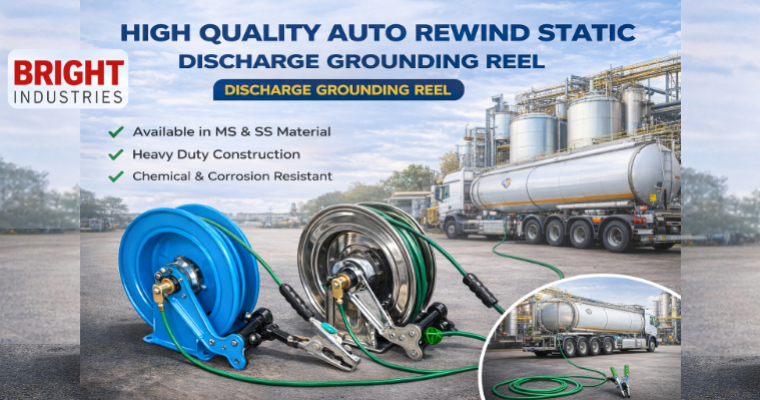 AUTO REWIND GROUNDING REEL (OPEN MODEL)