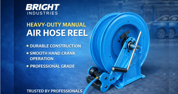 MANUAL REWIND AIR HOSE REEL